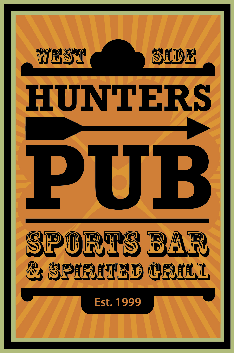 Hunter's Pub Banner